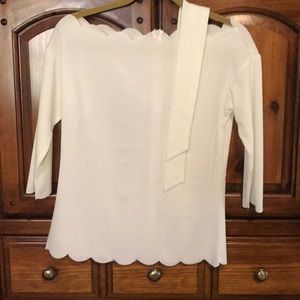 Small Cream/off white blouse